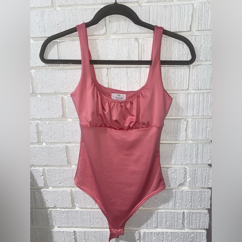 Pink bodysuit